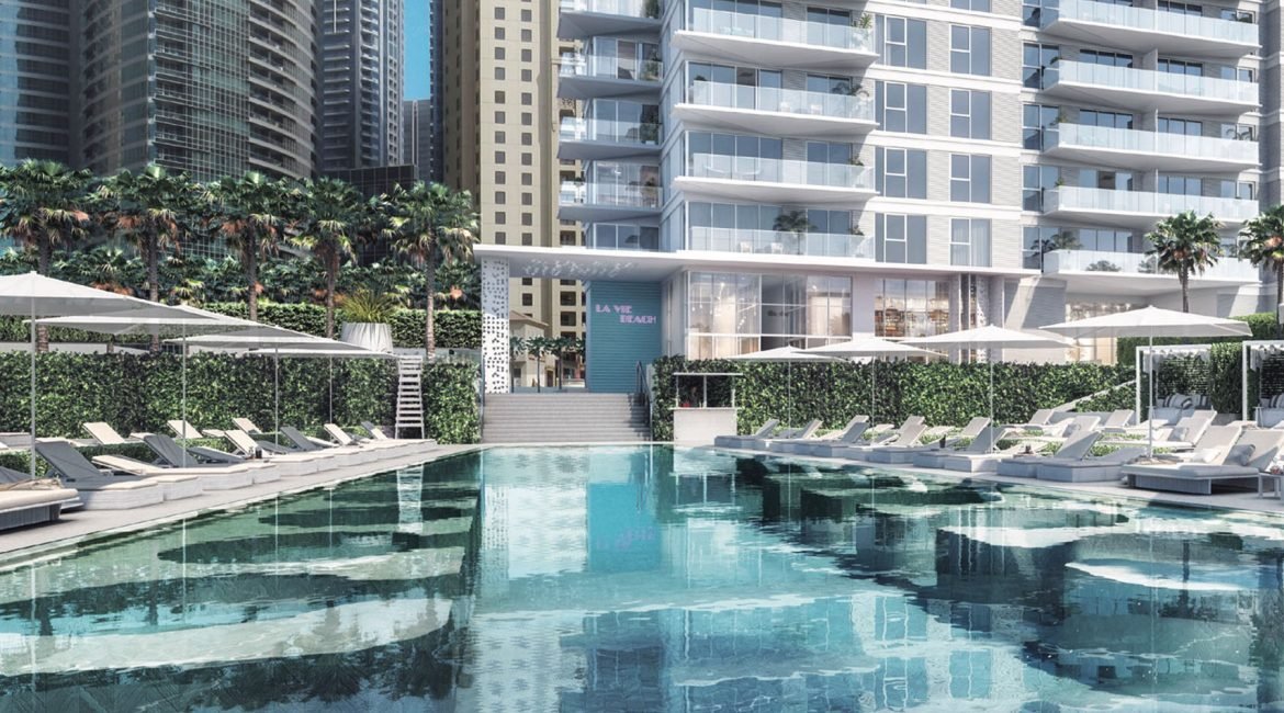 Dubai Properties La Vie JBR Exteriors 3
